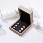 Gift Box Magnetic Scarf Hijab Pin Round 8 Pair/Pcs - Image 2