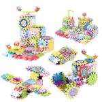 Kids Electric Gear Building Blocks Rail Car Toys - Image 10