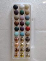 Magnetic Scarf Hijab Pin Round 1 Box 30 Pcs