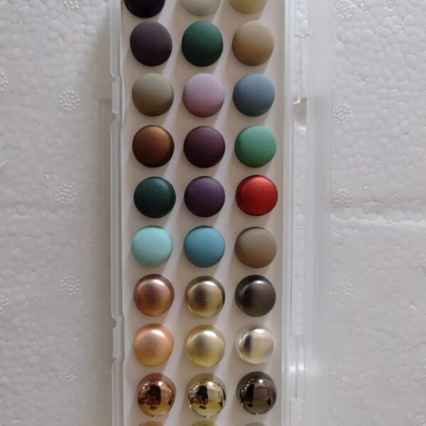 Magnetic Scarf Hijab Pin Round 1 Box 30 Pcs
