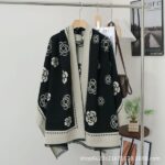 Winter Cashmere Unisex Double-sided Plaid Warm Shawl Camellia