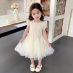 Small Princess Costume Birthday Gift Sleevless