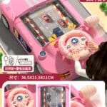 Baby Toy racing car to break through the big adventure car simulation driving steering wheel sound and light electric desktop