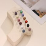 Magnetic Scarf Hijab Pin Round 12 Pair/Pcs