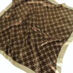 Silk Small Square Scarf Classic C