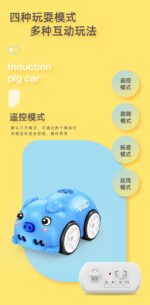 Baby Toy High-Tech Remote Control Car 3 Line Tracing Pen Car 6 Gesture Avoidance Smart Sensor Following Car - Image 6