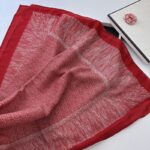 Color Premium Quality Viscose Maroon Long Scarf - Image 2