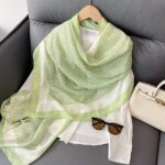 Color Premium Quality Viscose Lemon Long Scarf