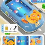 Baby Toy racing car to break through the big adventure car simulation driving steering wheel sound and light electric desktop (Copy)